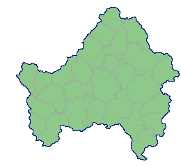 карта водоемов Брянской области